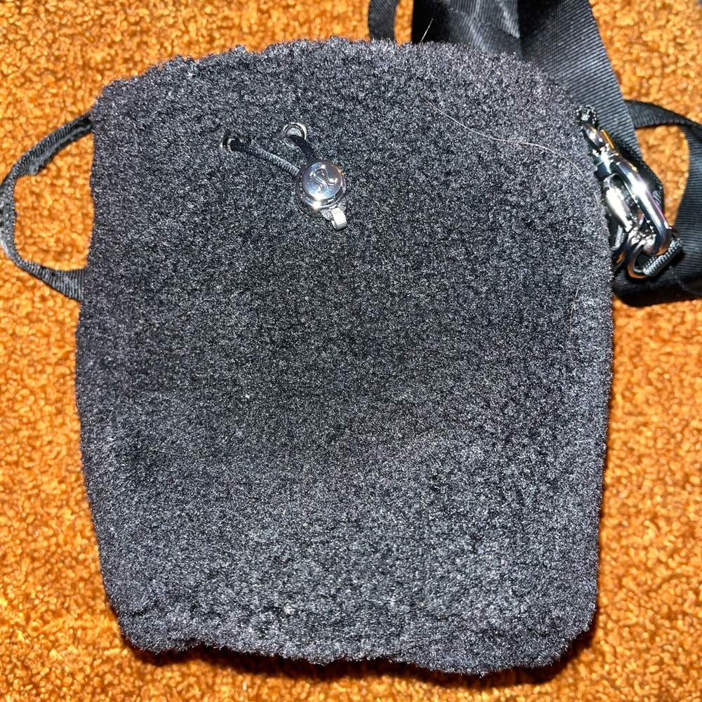 lululemon athletica Black Sherpa Mini Bag